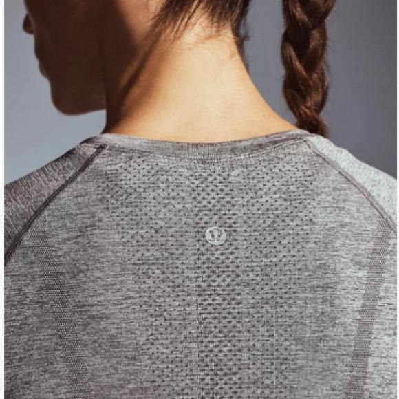 Lululemon Swiftly Tech Long-Sleeve Shirt 2.0 in Grey Size: 6 - Picture 2 of 10